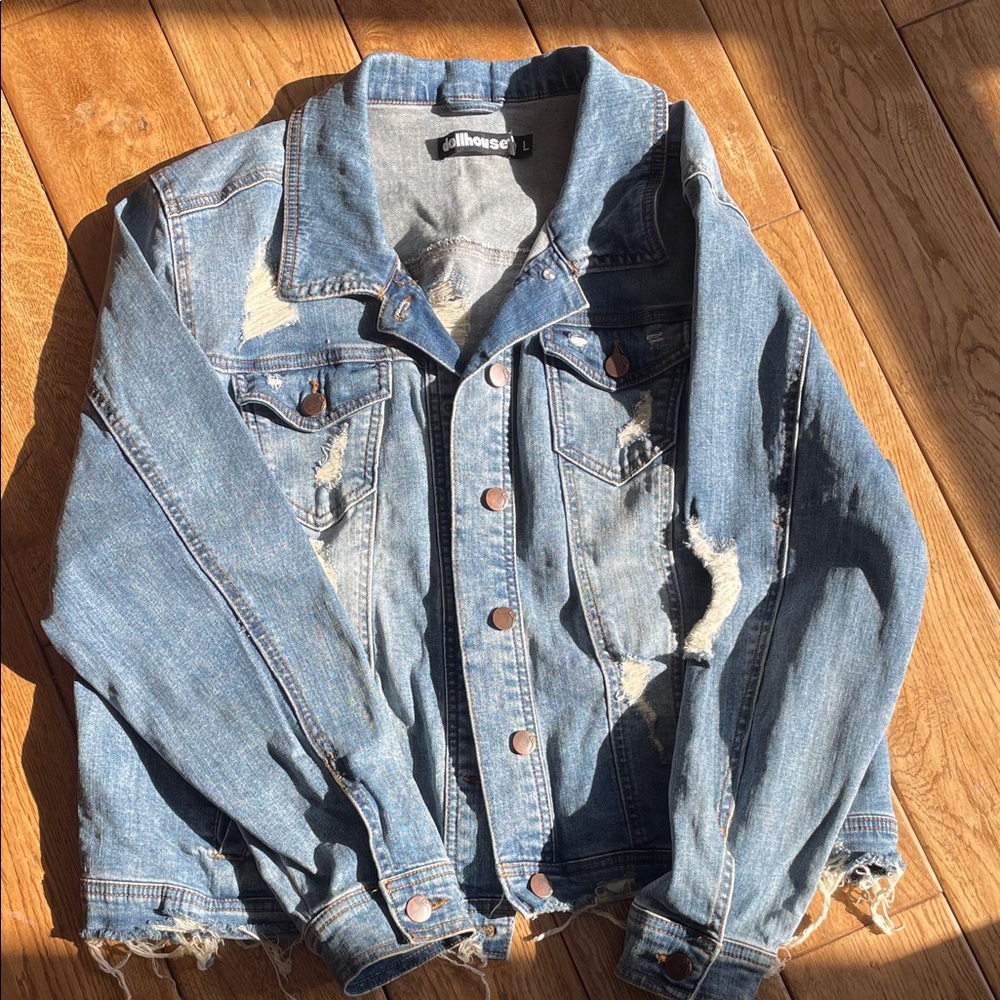 Dollhouse Classic Blue Denim Jacket